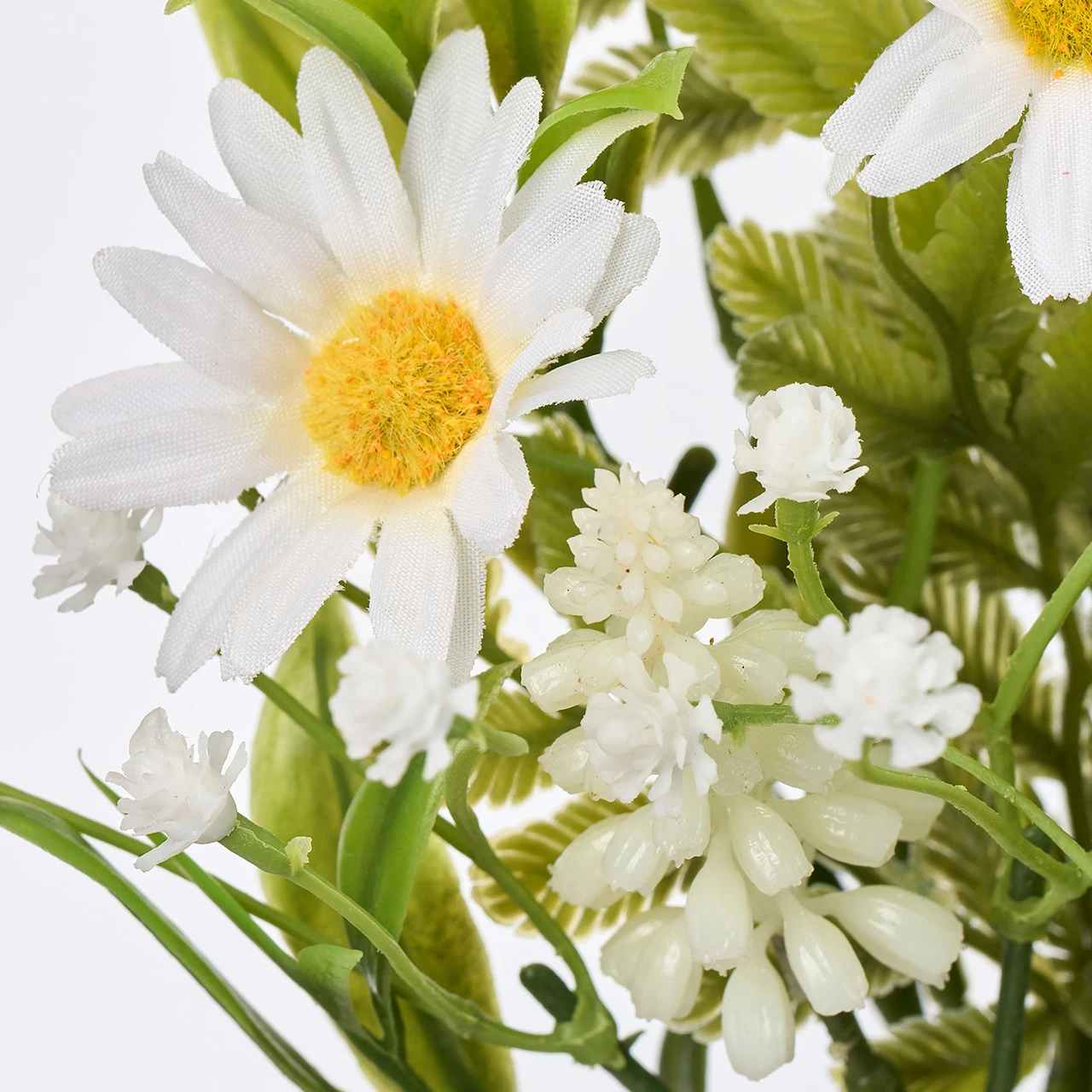 FM-549-001 春日雛菊花束 白
