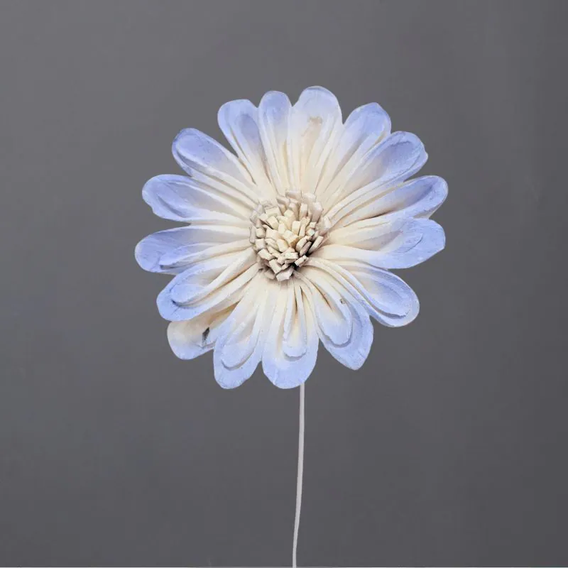 L-4346-620 索拉太陽花花插(噴漆) 薄霧藍漸層