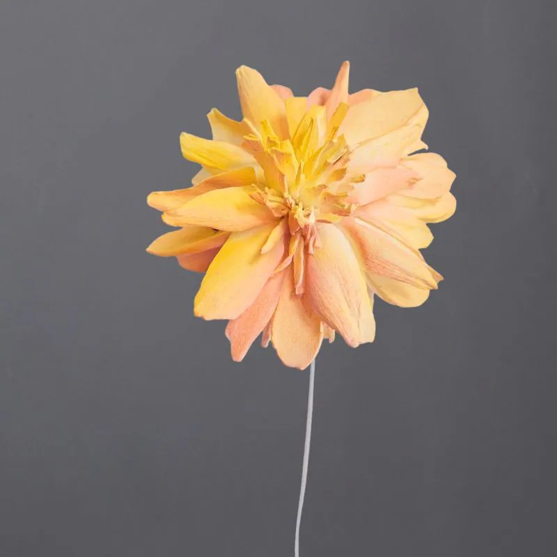 L-4334-336 索拉羽葉太陽花花插(噴漆) 蜜桃薔薇