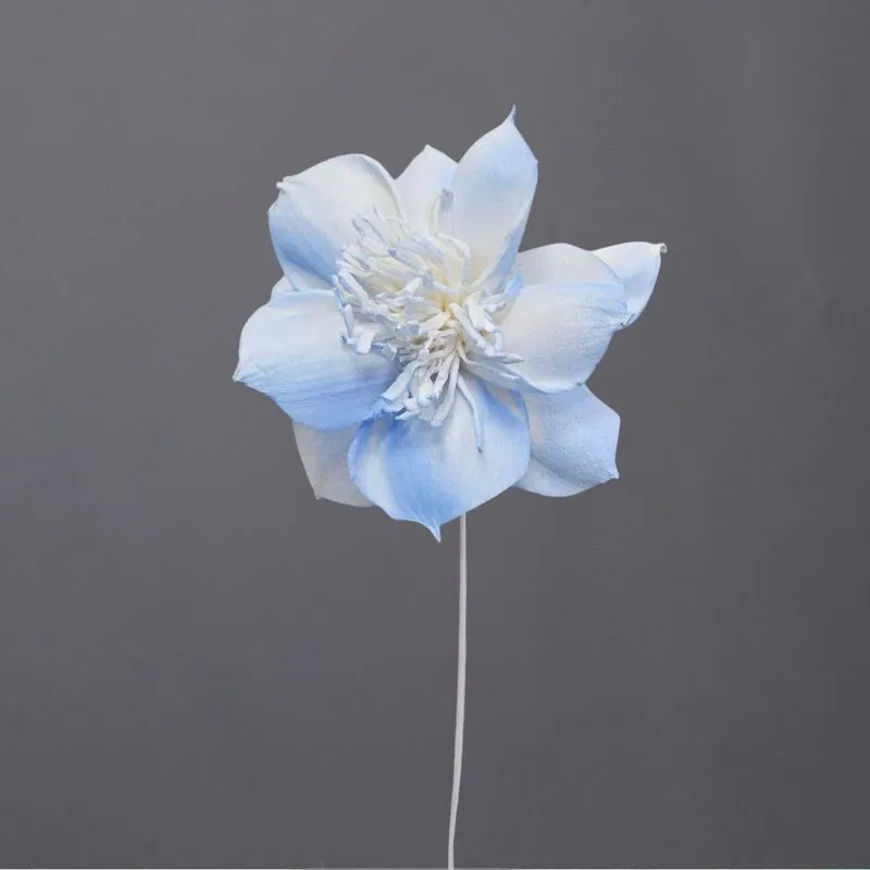 L-3596-616 索拉扶桑花花插(噴漆) 晴空藍