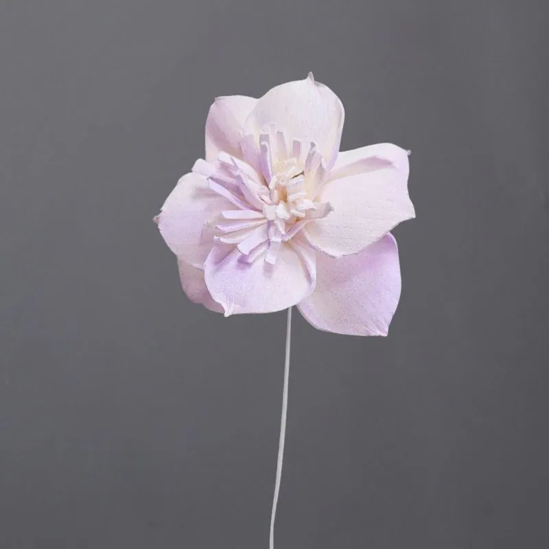 L-3596-427 索拉扶桑花花插(噴漆) 紗霧紫