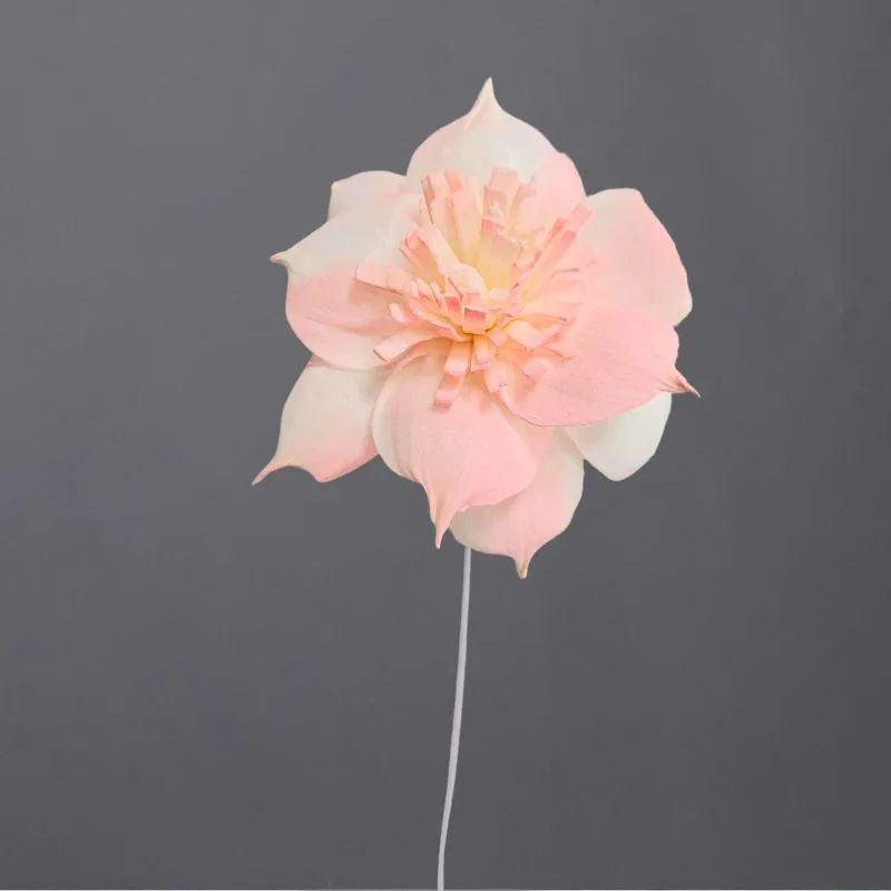 L-3596-101 索拉扶桑花花插(噴漆) 櫻花粉