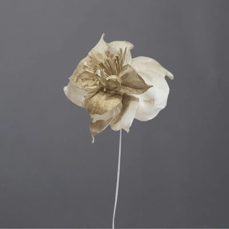 L-3594-929 索拉扶桑花花插-小(噴漆) 復古金