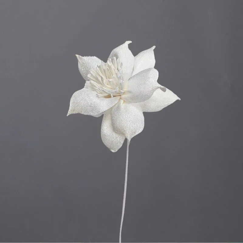 L-3594-904 索拉扶桑花花插-小(噴漆) 極光銀