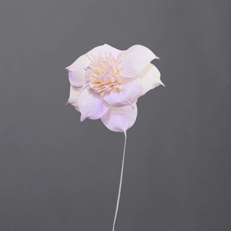 L-3594-427 索拉扶桑花花插-小(噴漆) 紗霧紫