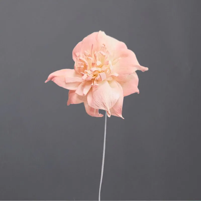 L-3594-101 索拉扶桑花花插-小(噴漆) 櫻花粉