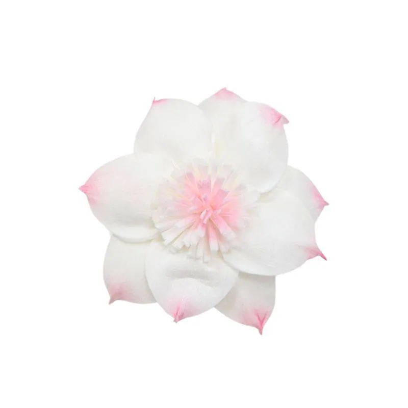 L-3507-223 索拉扶桑花(滾邊漸層) 莓果粉漸層