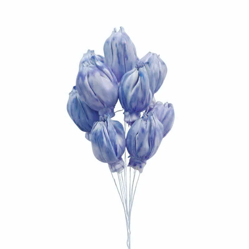 L-3086-651 索拉鬱金香花插 蘇打藍