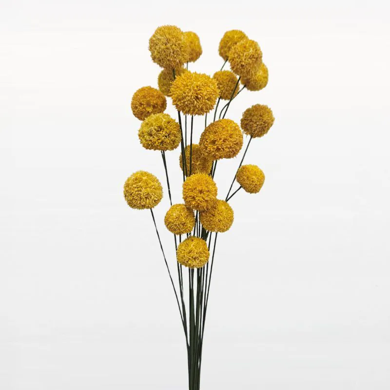 L-2001-581 楓香果實花插(中國產) 芥末黃