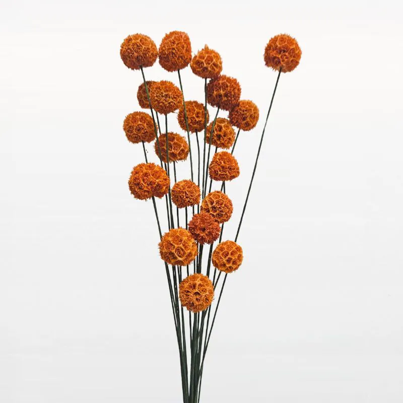 L-2001-377 楓香果實花插(中國產) 焦糖橘