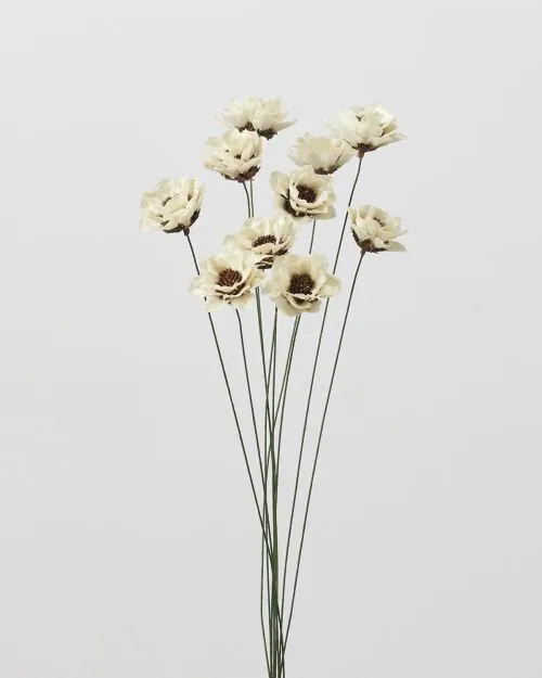 32330-010 手工罌粟花 白
