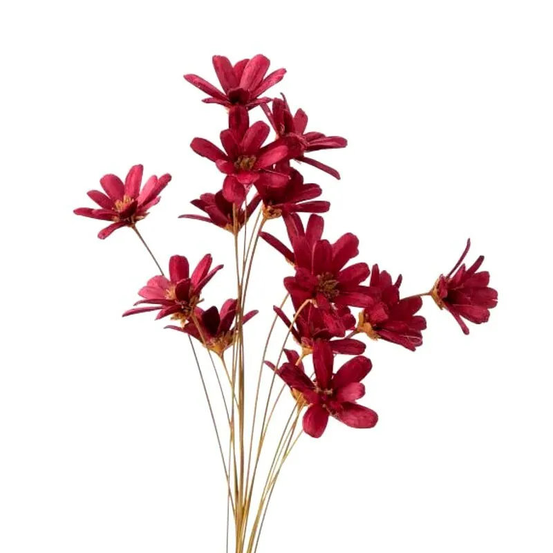 32140-480 手工小雛菊 酒紅