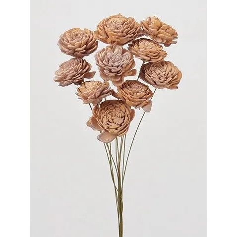 32085-192 索拉玫瑰花插-小(雙色) 錦葵粉