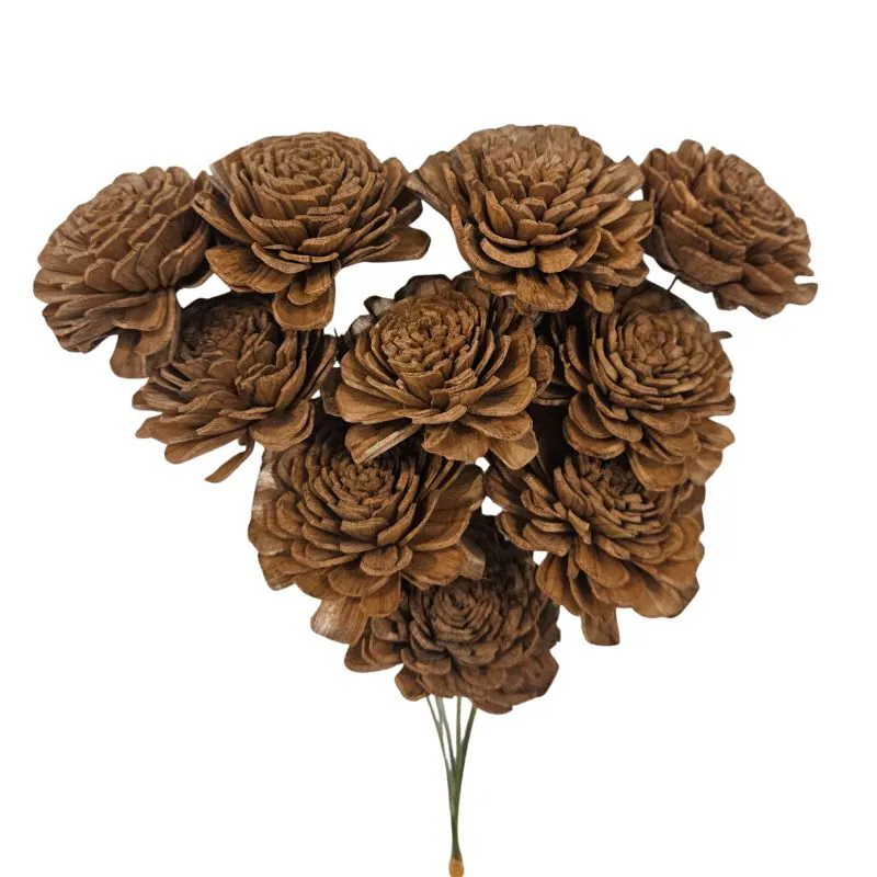32083-K830 索拉玫瑰花插-大 焙茶