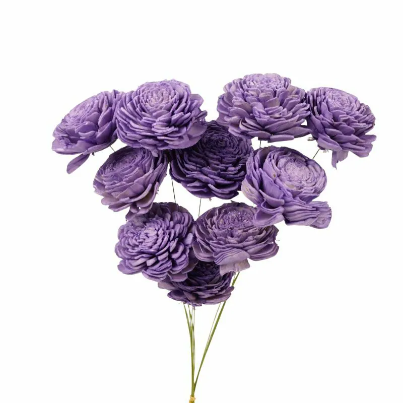 32083-410 索拉玫瑰花插-大 亮紫