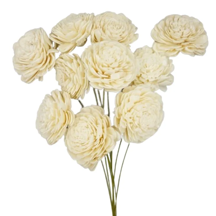 32083-010 索拉玫瑰花插-大 白