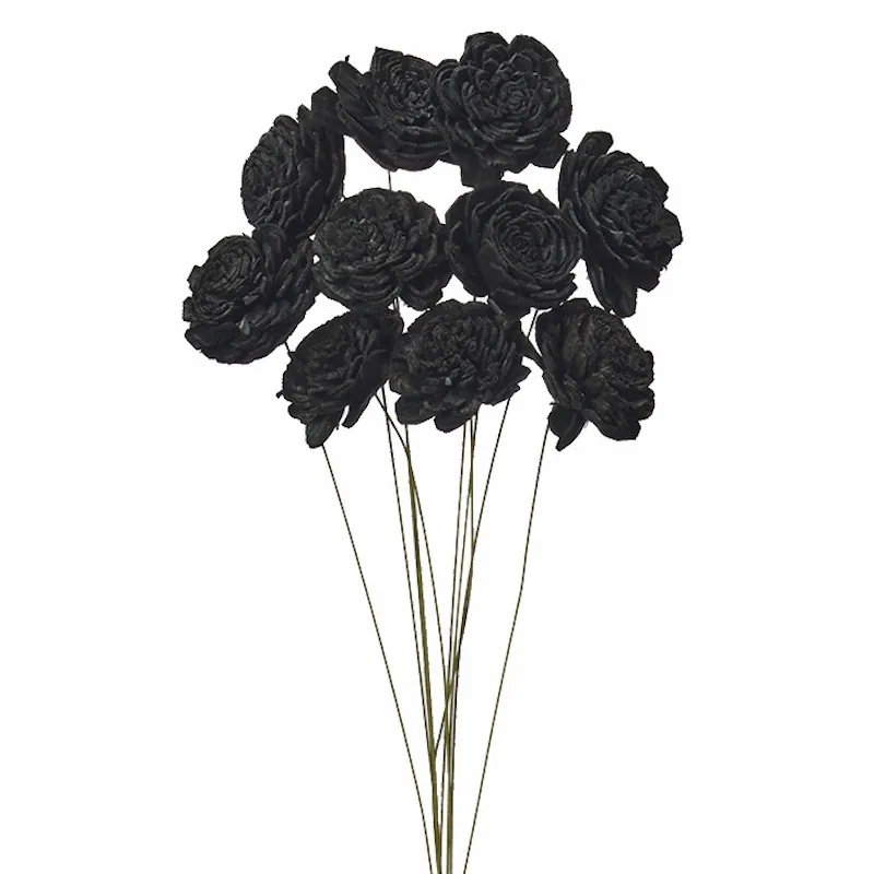 32081-890 索拉玫瑰花插-小 黒