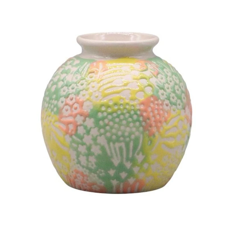 DL-FS22-RA 彩虹花紋圓型花瓶