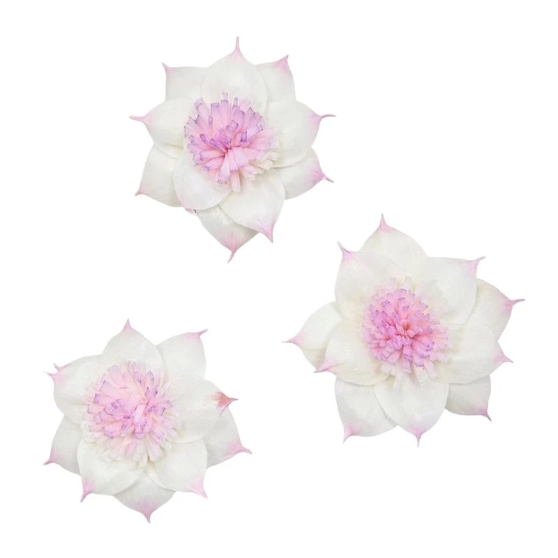L-3507-147 索拉扶桑花(滾邊漸層) 薰衣草粉漸層
