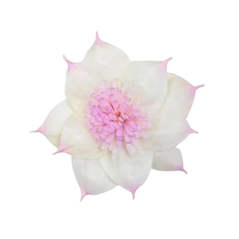 L-3507-147 索拉扶桑花(滾邊漸層) 薰衣草粉漸層