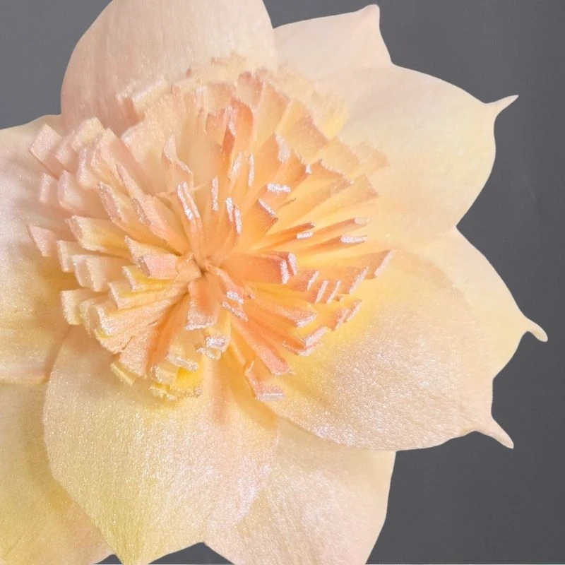 L-3596-157 索拉扶桑花花插(噴漆) 花公主珠光