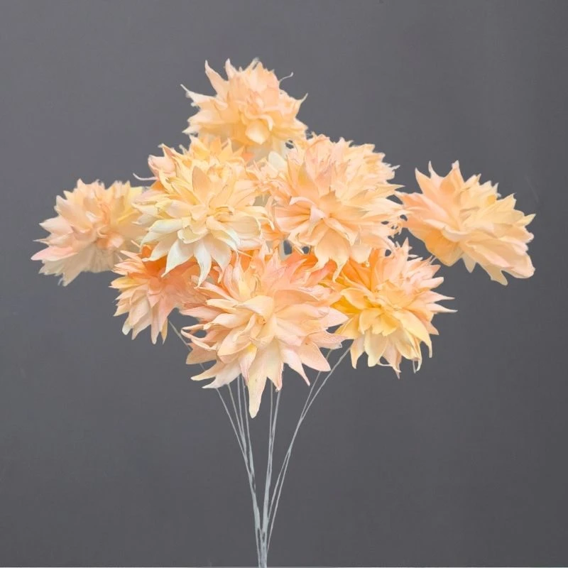 L-3496-157 索拉大理花花插(噴漆) 花公主珠光
