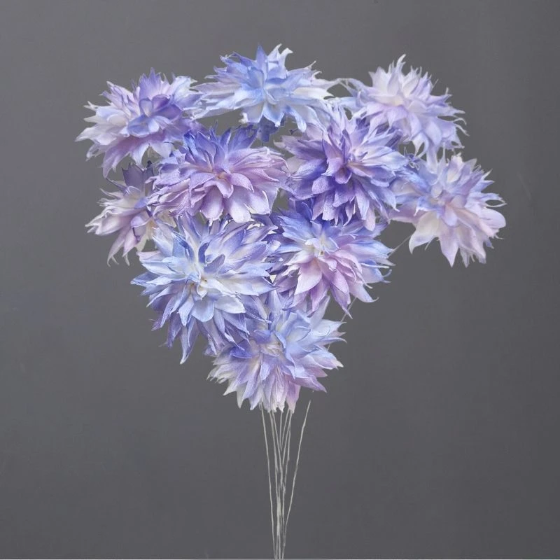 L-3496-196 索拉大理花花插(噴漆) 月光仙子珠光