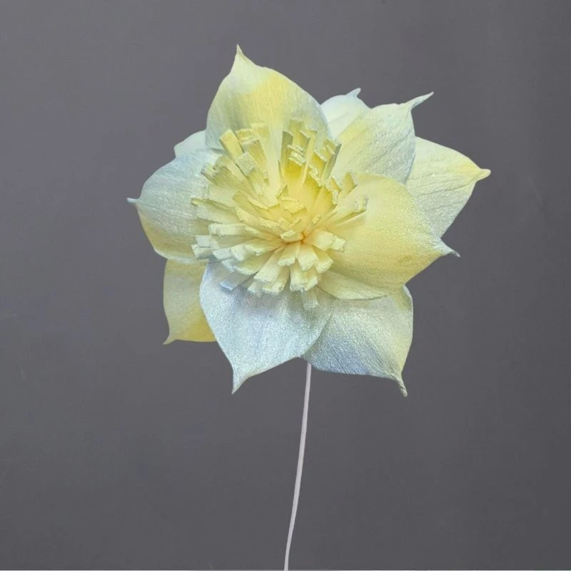 L-3596-568 索拉扶桑花花插(噴漆) 森林妖精珠光