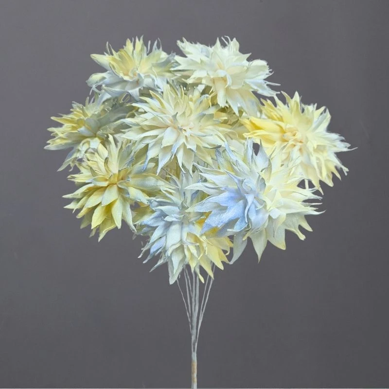 L-3496-568 索拉大理花花插(噴漆) 森林妖精珠光