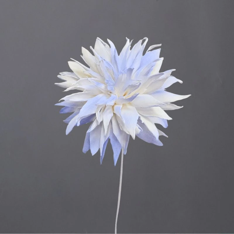 L-3496-622 索拉大理花花插(噴漆) 薄霧藍