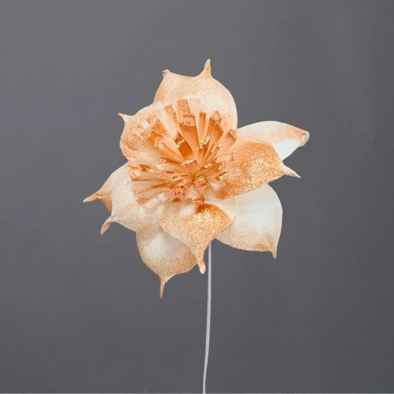 L-3596-852 索拉扶桑花花插(噴漆) 暮光銅珠光