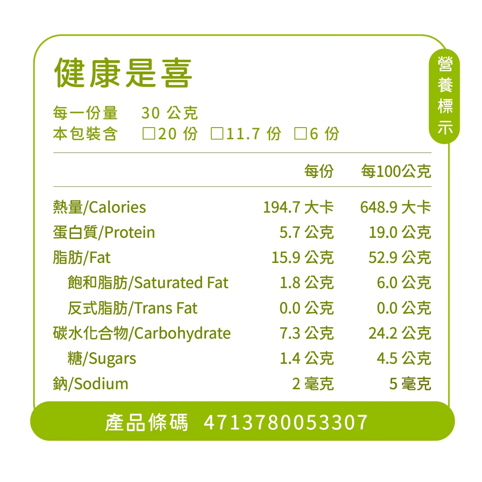 健康是喜
