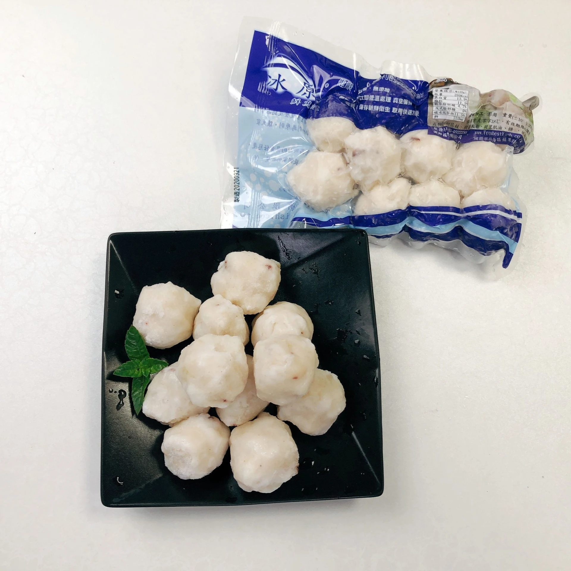 【冰原鮮魚急凍】澎湖原味花枝丸