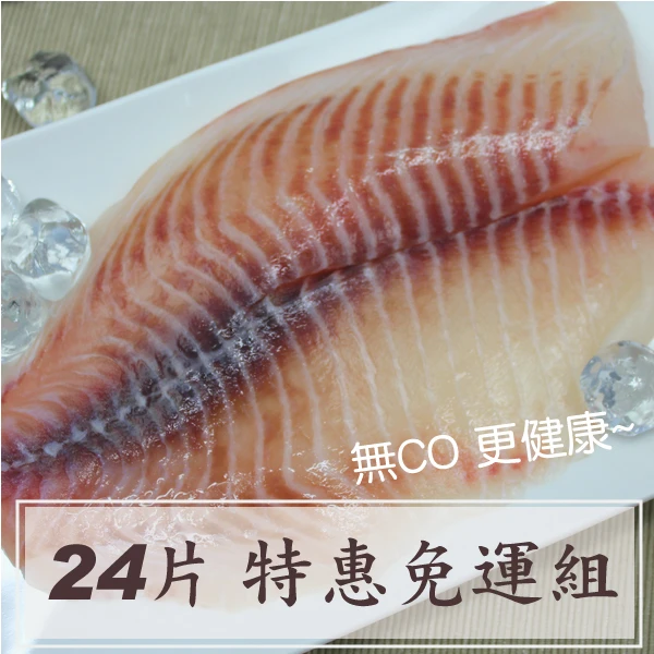 【冰原鮮魚急凍】鯛魚排免運費優惠組