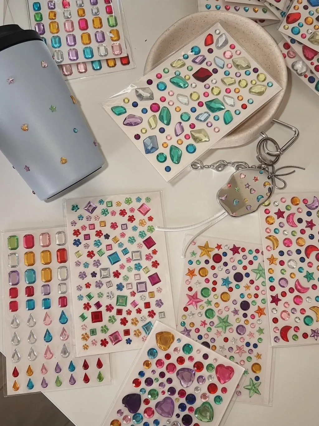 Bedazzling Y2K 鑽石貼紙