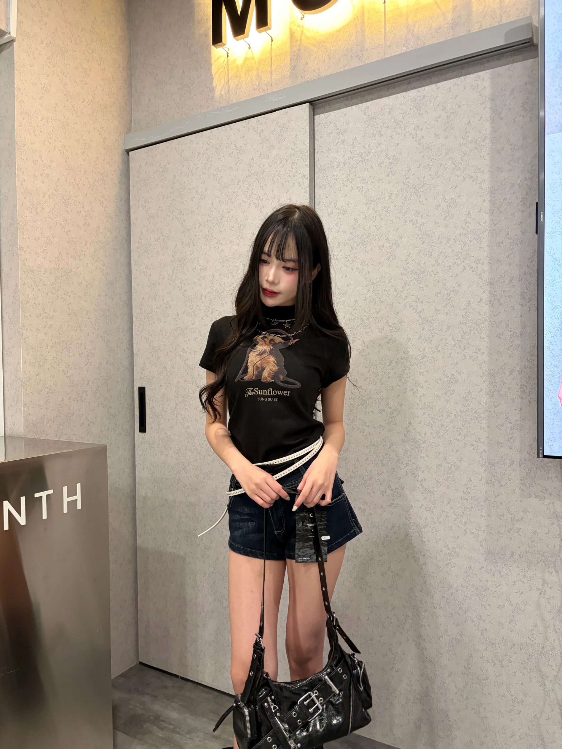狗狗塗鴉正肩T