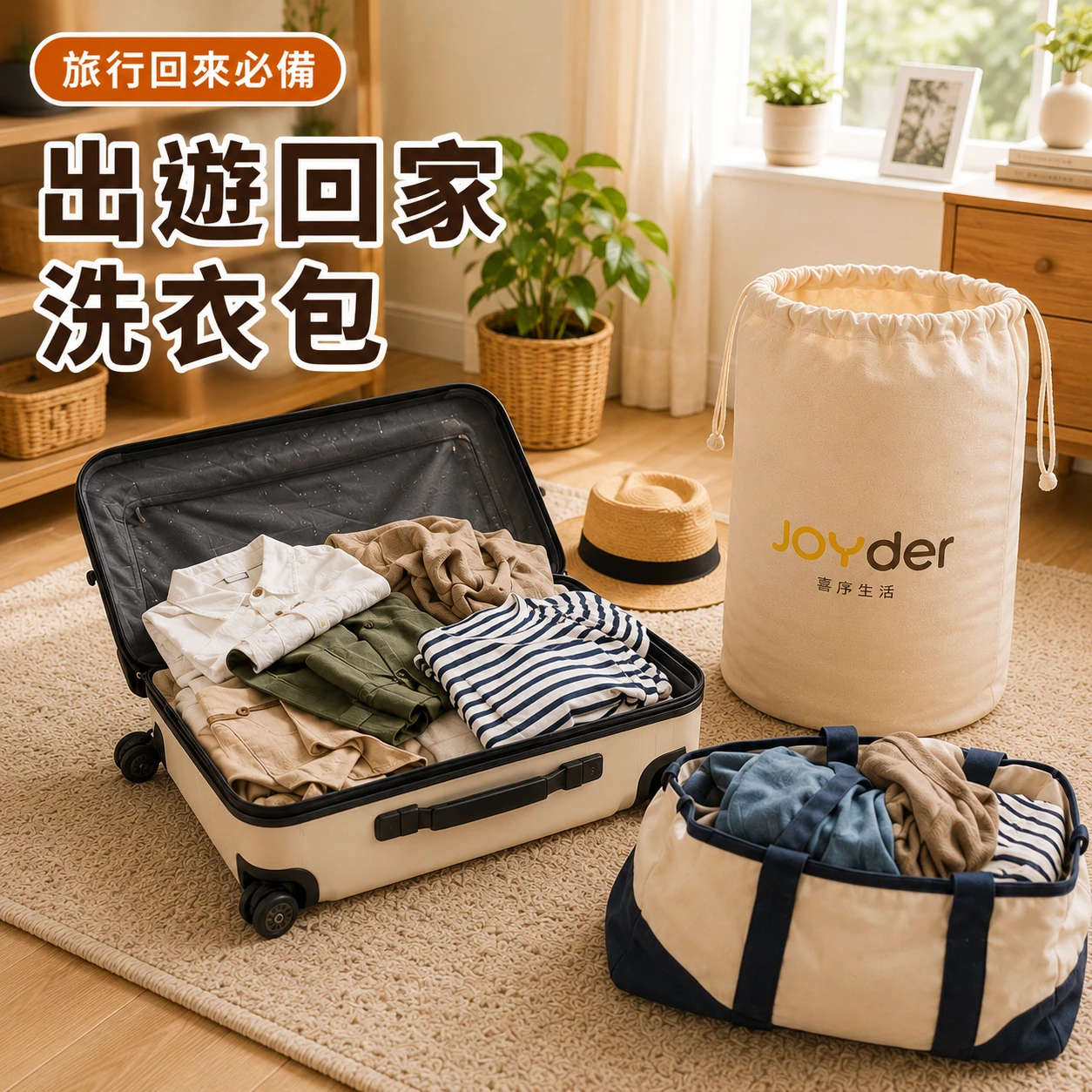 出遊回家洗衣包