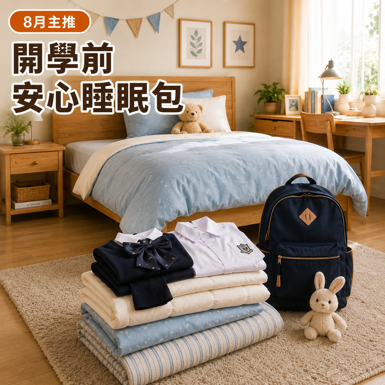 開學前安心睡眠包