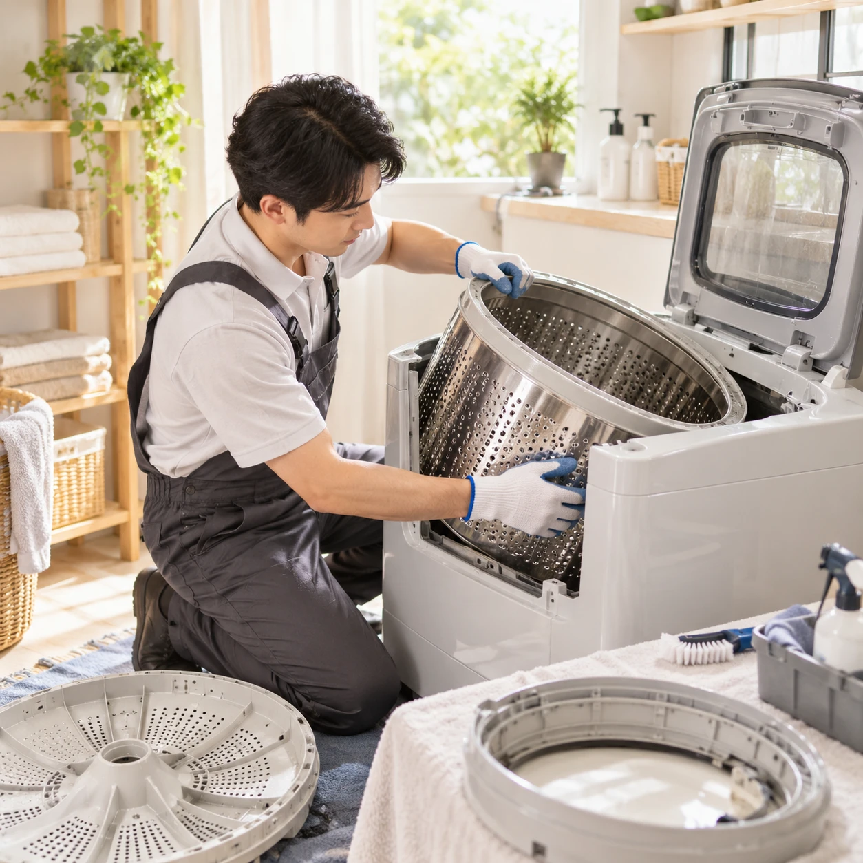 【到府清潔服務】洗衣機清潔