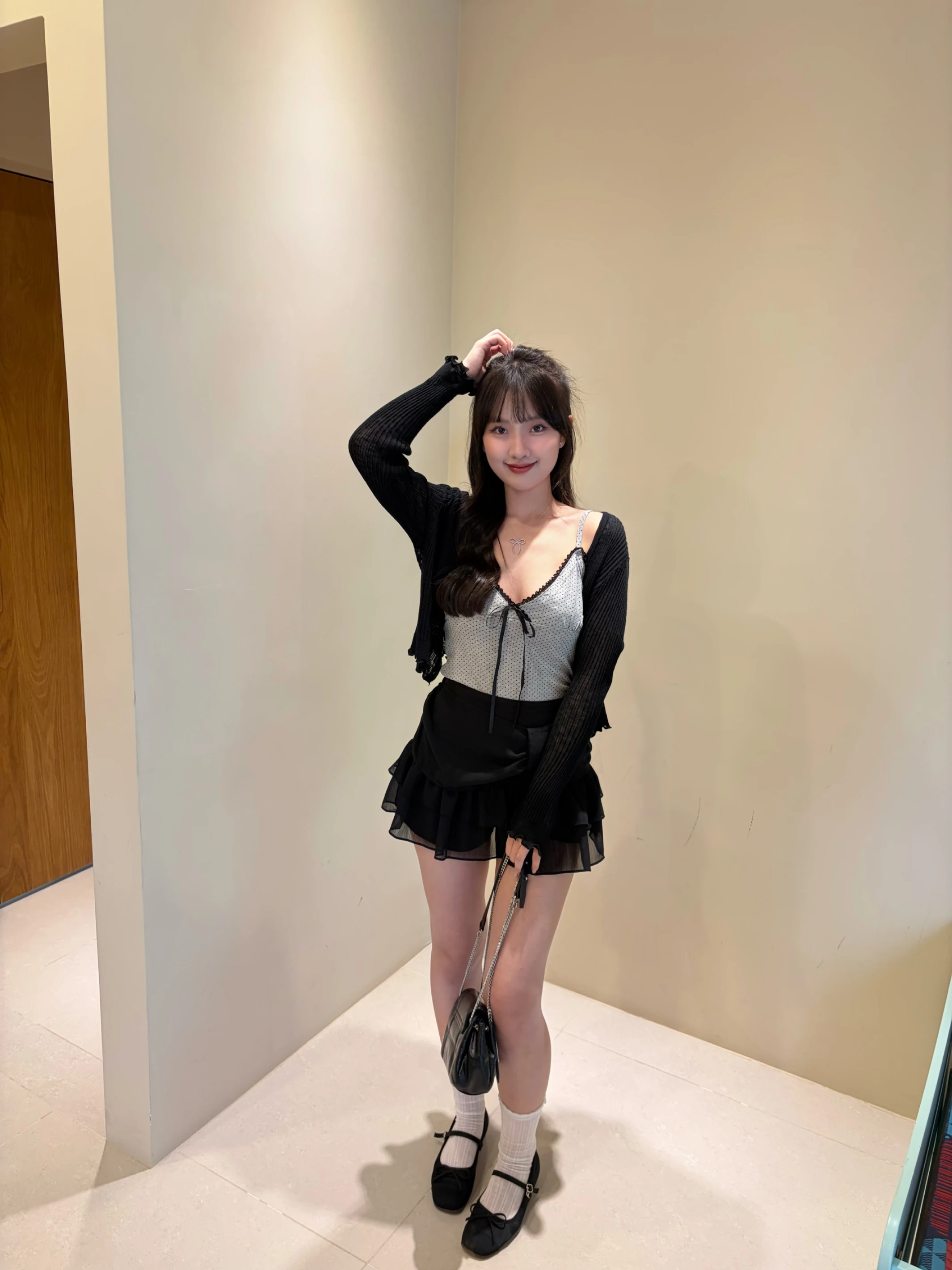 復古甜心 點點蕾絲小可愛