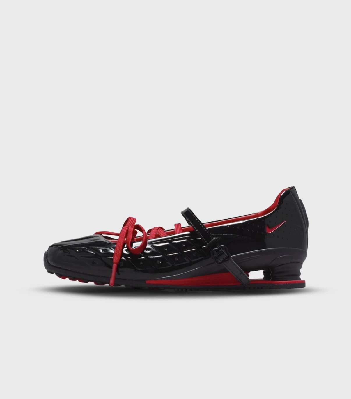 Nike x Labelhood Shox Z Calistra Black and University Red/IW7881-001
