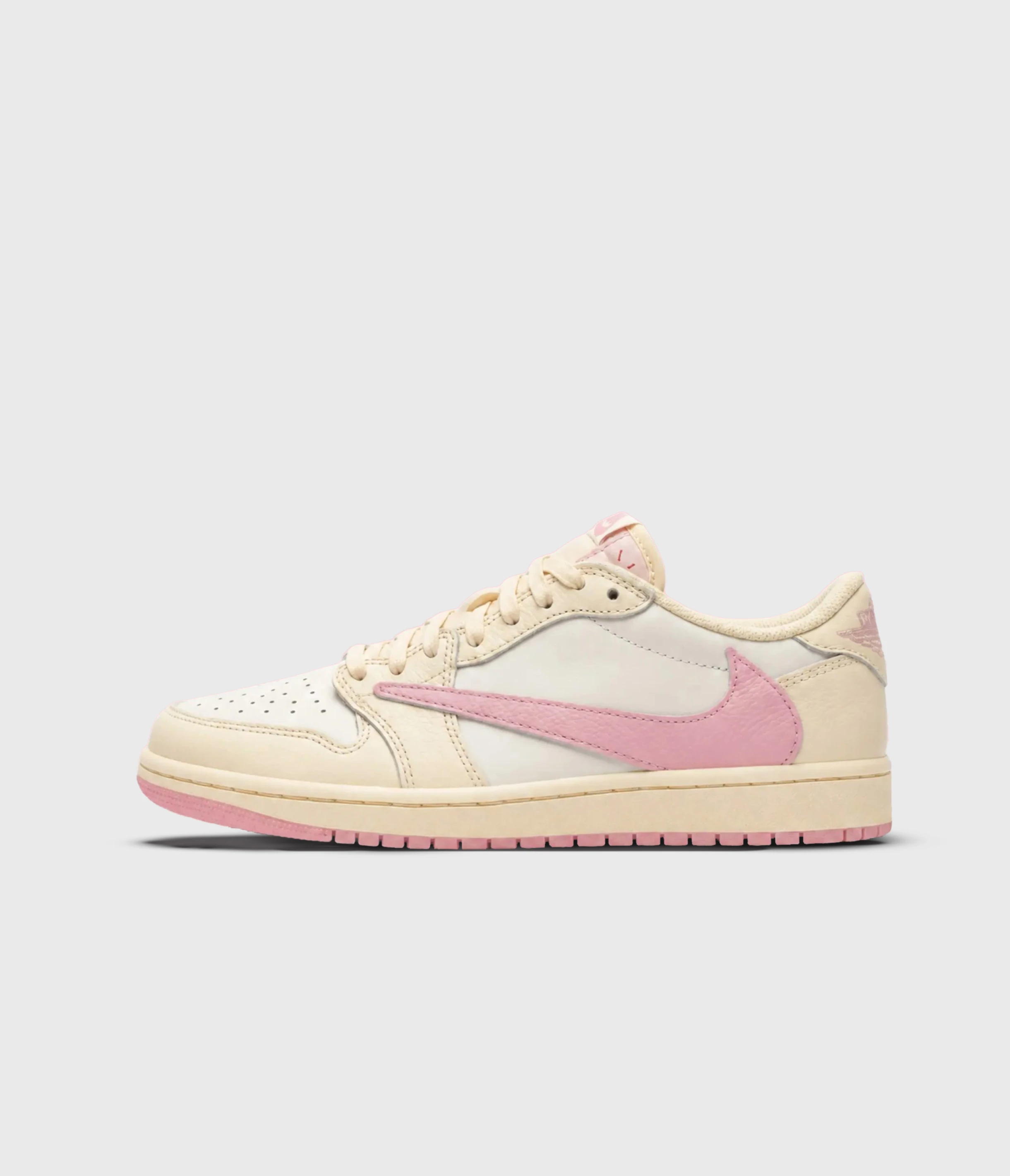 Travis Scott x Air Jordan 1 “Muslin pink”米白粉/IQ7604-101