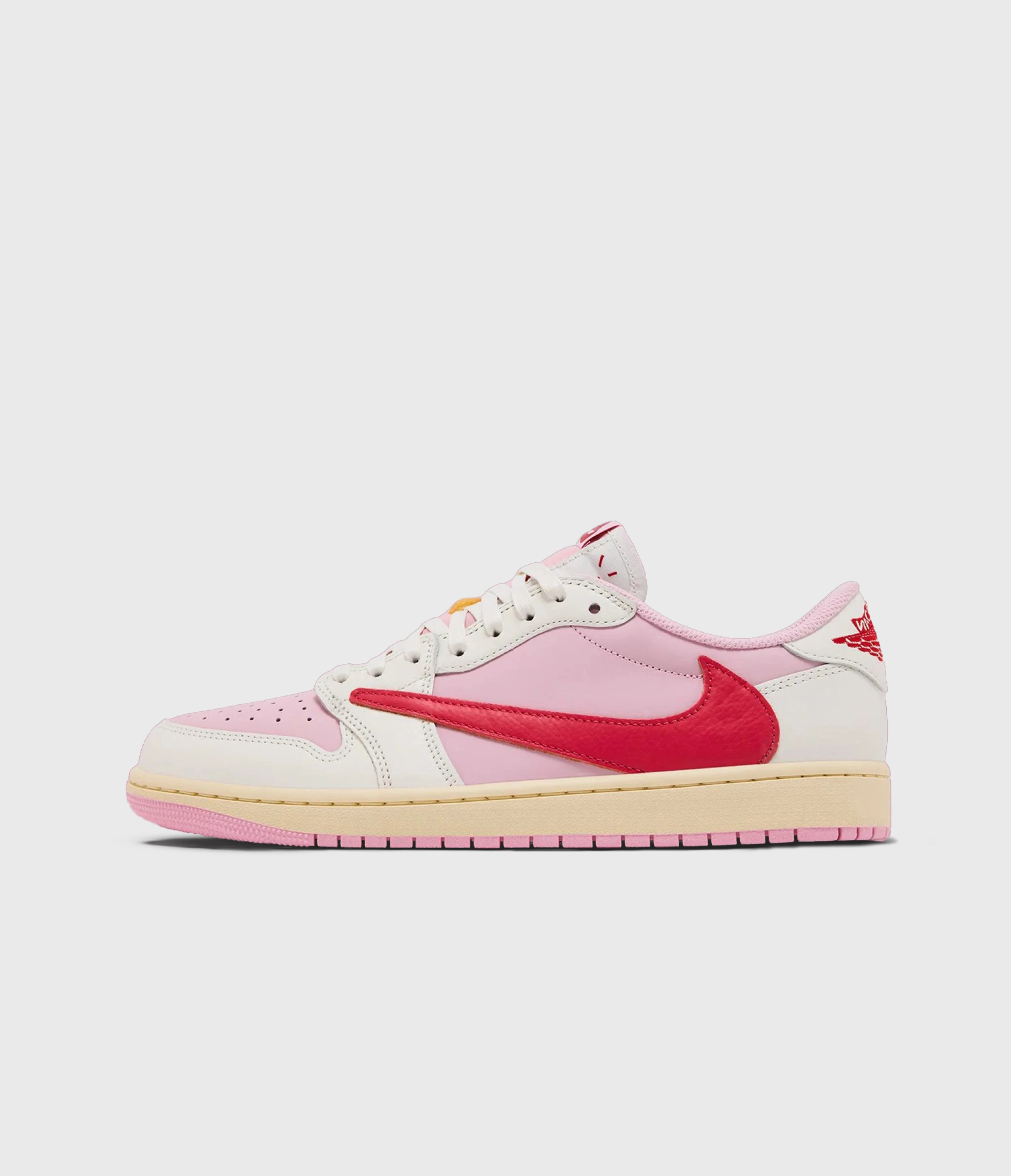 Travis Scott x Air Jordan 1 “Tropical pink”猛男粉/IQ7604-100
