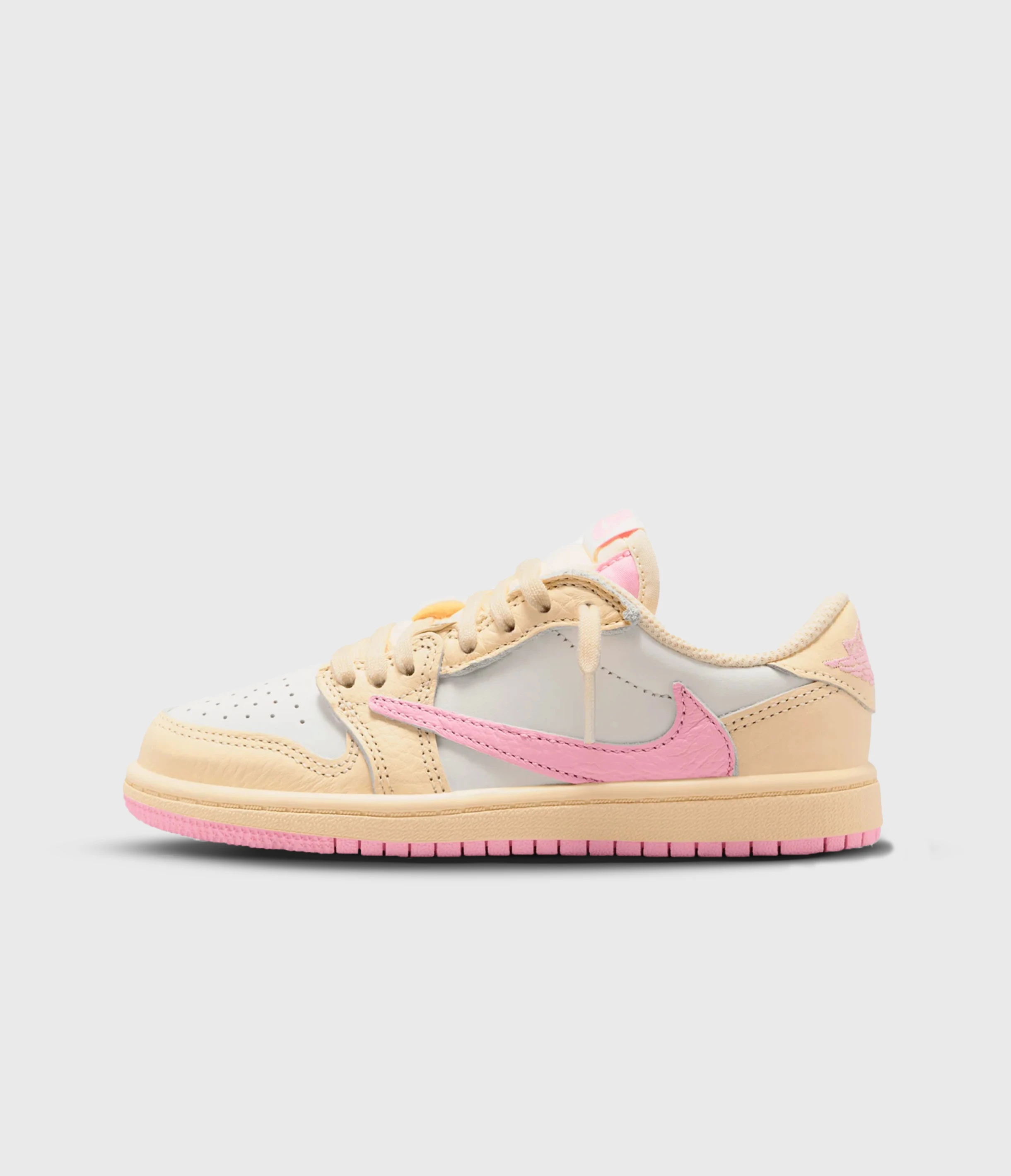Jordan × Travis Scott Shy Pink 大童款/IQ7605-100