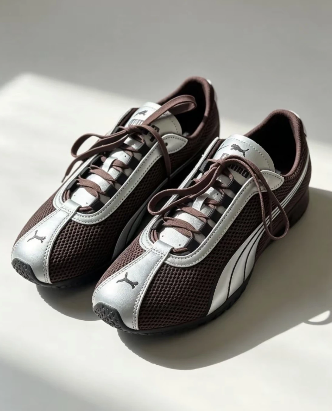 PUMA H-Street 棕銀德訓鞋/403692-11