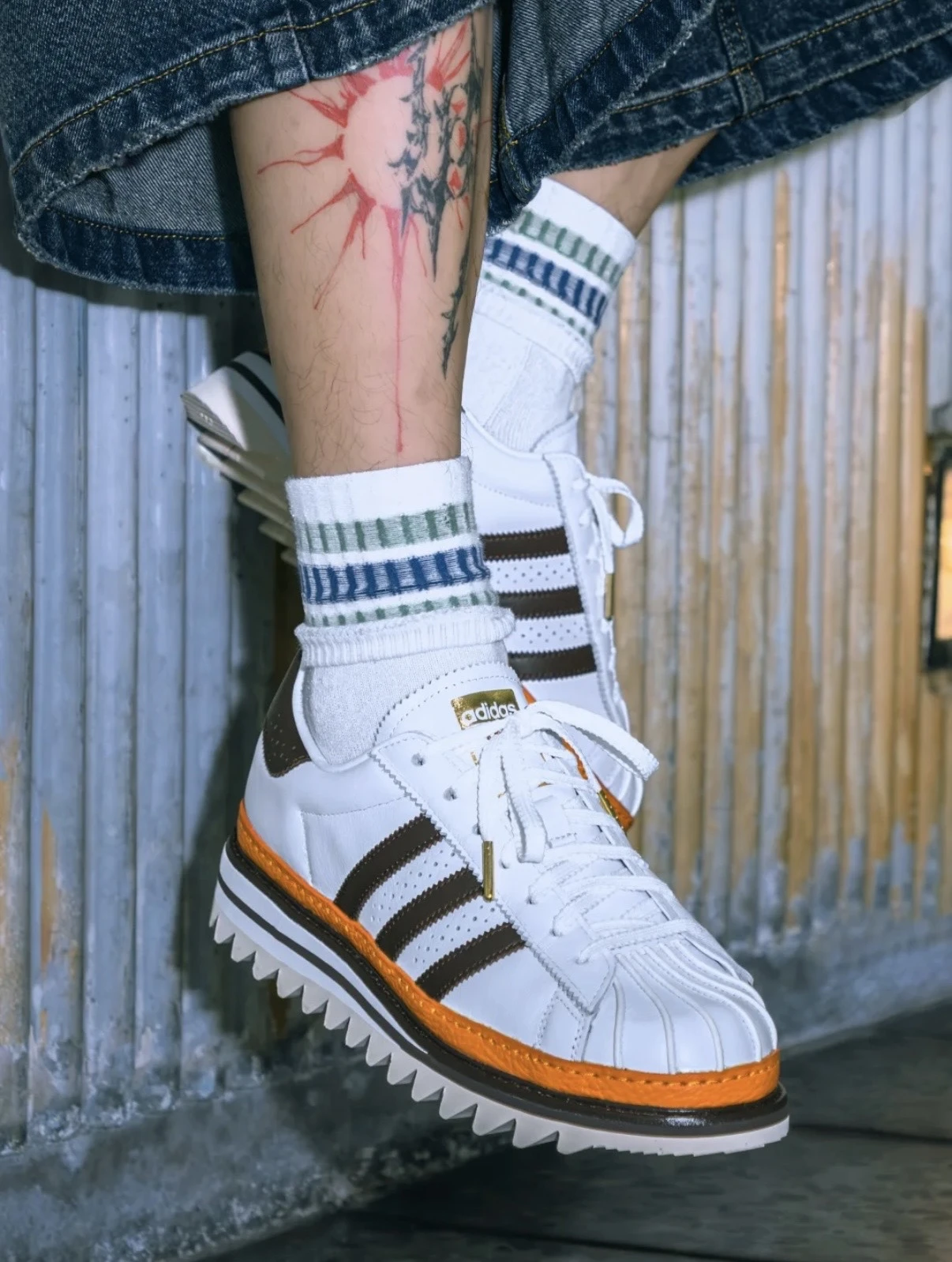 Adidas Superstar x CLOT EX ORANGE B "Coffee"陳冠希聯名/KK1388
