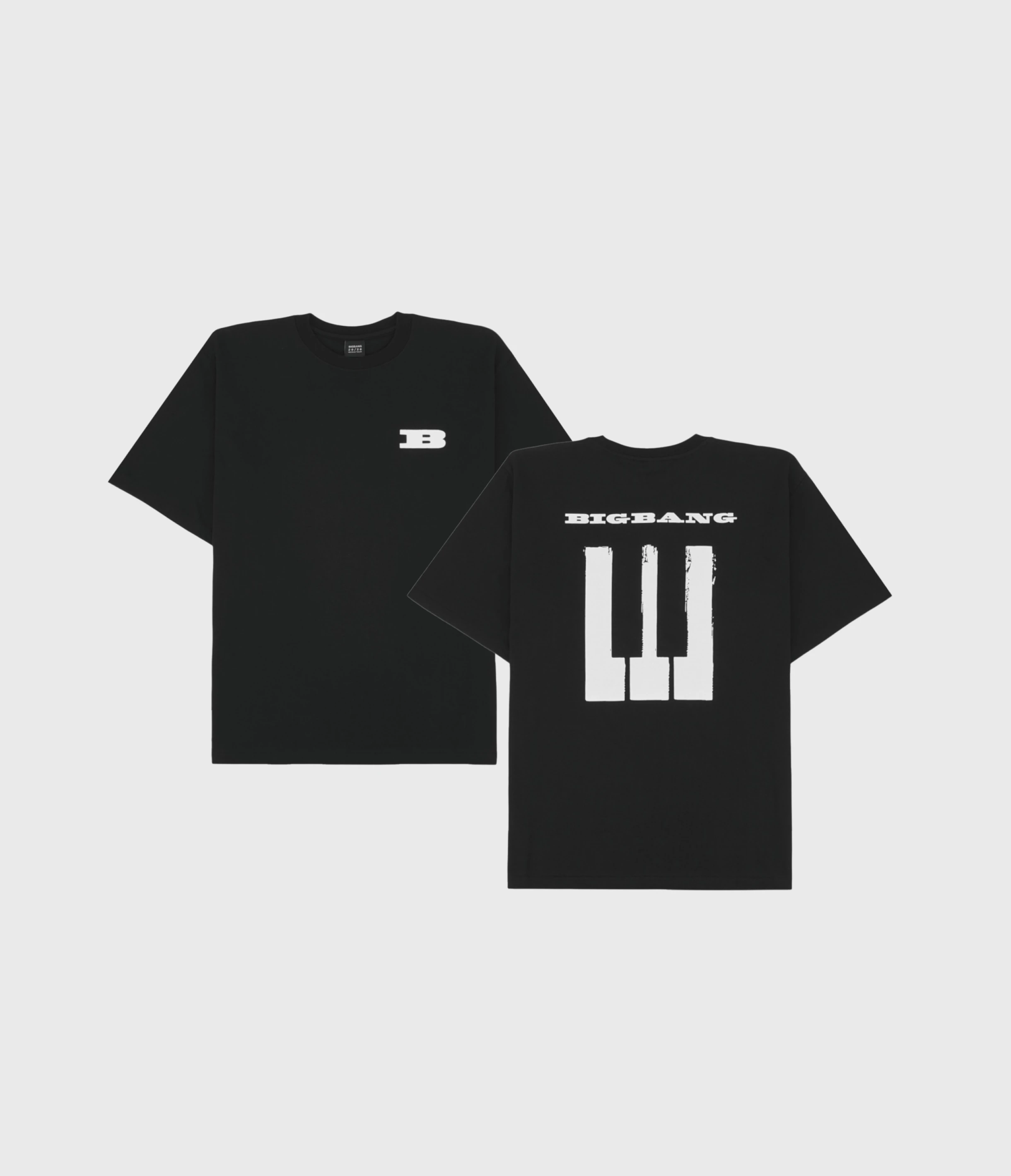 BIGBANG 20週年周邊上衣/Bigbang 2026-2027 World Tour XX : Cosmos T-Shirt Black