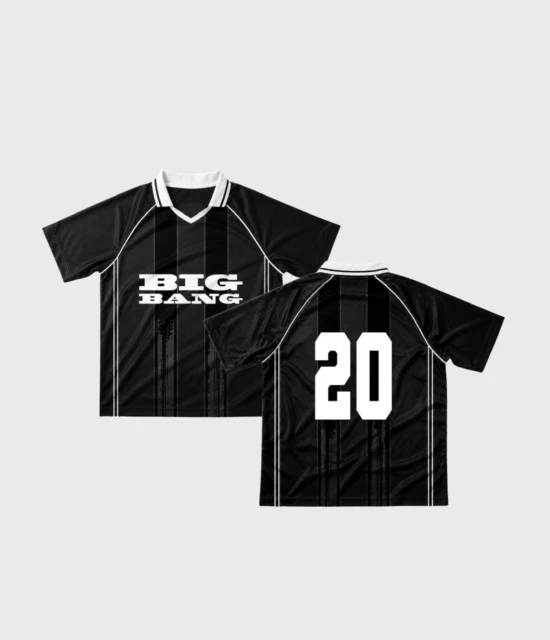 BIGBANG 20週年周邊球衣/Bigbang 2026-2027 World Tour XX : Cosmos Uniform Black