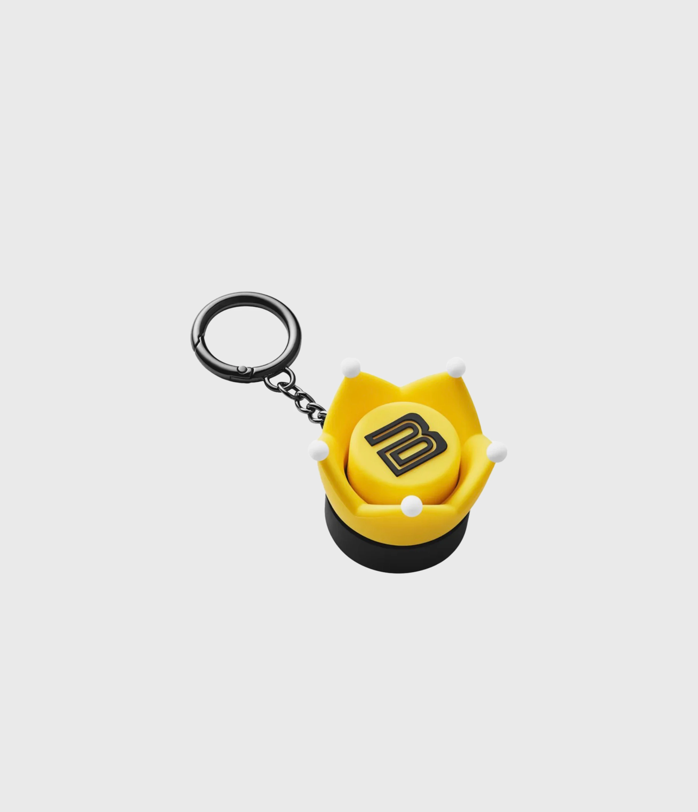 BIGBANG 20週年周邊黃色鑰匙圈/Bigbang 2026-2027 World Tour XX : Cosmos Light Stick Clicker Keyring