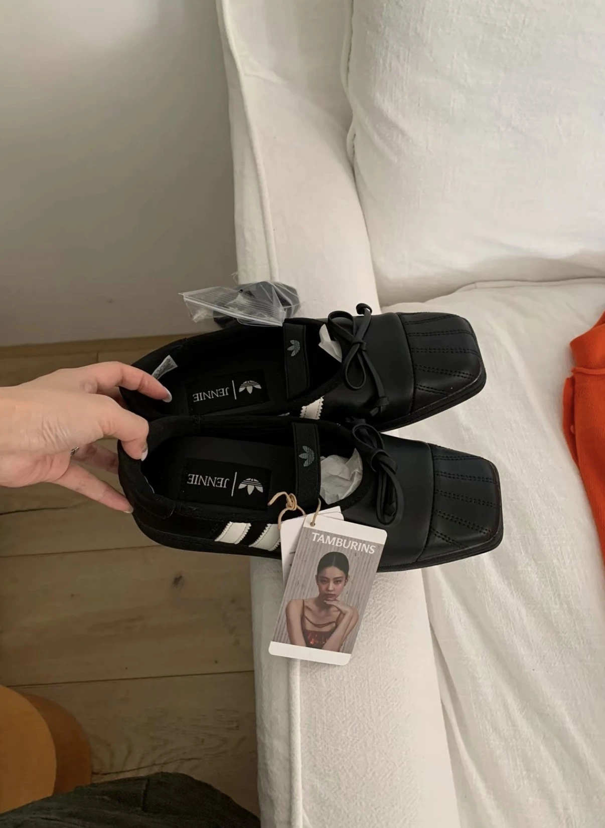 Adidas x Jennie Superstar SQ Ballet Black黑色/LB3787